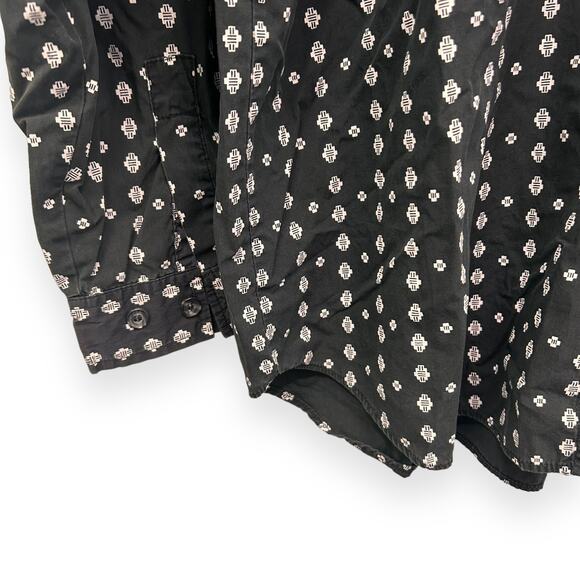 Vintage 90s Gitano Mens Printed Button Down Shirt Size Large - Picture 5 of 5